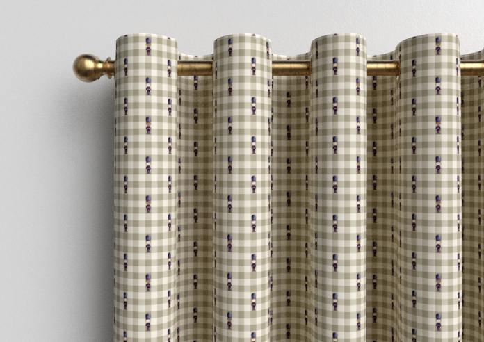 Kings Breakfast, On Guard Toast - Made to Measure Curtains - Image 12